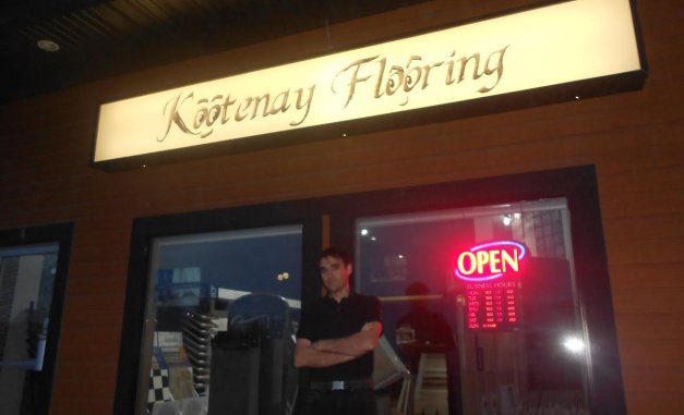 Kootenay Flooring owner Devin Kazakoff has extensive experience in his craft.