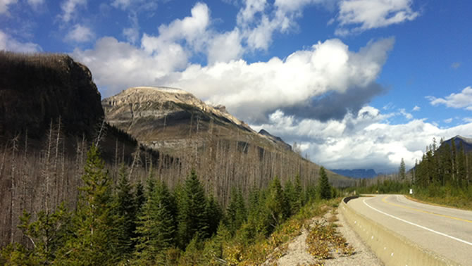 Picture of Kootenay National Park. 