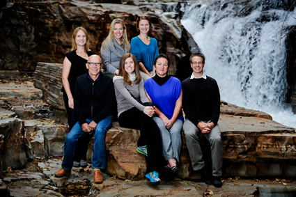 staff of Creekside Physiotherapy Clinic in Kimberley, BC