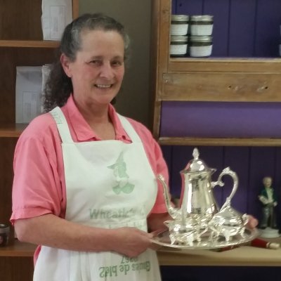 Laura Young, herbalist and wild craft artisan shop owner