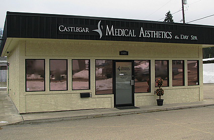 Exterior shot of  Castlegar Medical Aesthetics and Day Spa