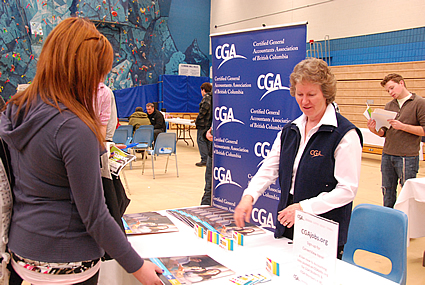 Photo of a College of the Rockies Career and Job Fair