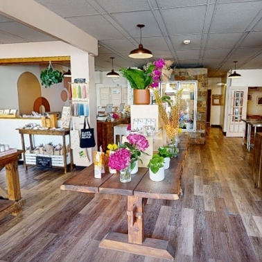 Interior of MJ Florals