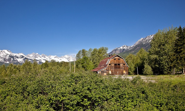 The historical barn will be a central part of the Montane community educational farm development. 