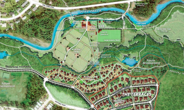 Montane Fernie neighbourhood map