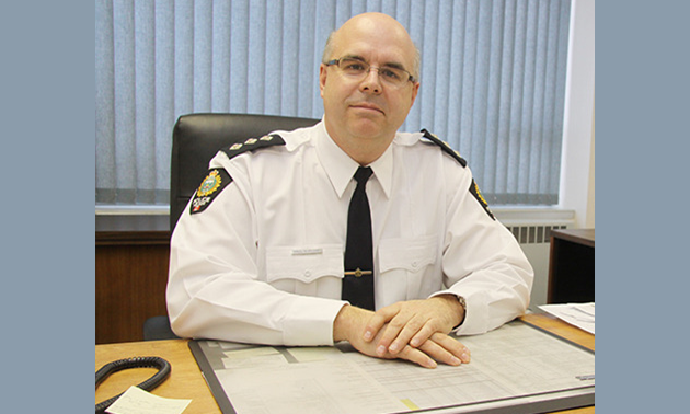 Nelson Police Department's new chief, Paul Burkart