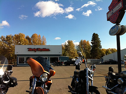 Photo of Harley Davidson's new location