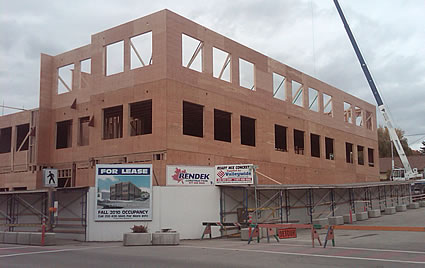 Photo of a building under construction