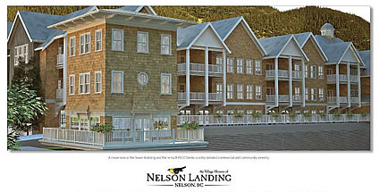 Photo of Nelson's waterfront homes