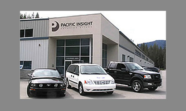 Exterior photo of Pacific Insight building in Nelson, BC