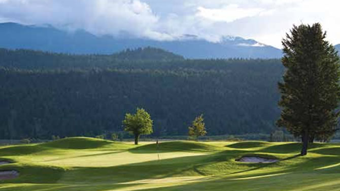 The Springs Golf Course – Radium Hot Springs 6,825 (Black tees)