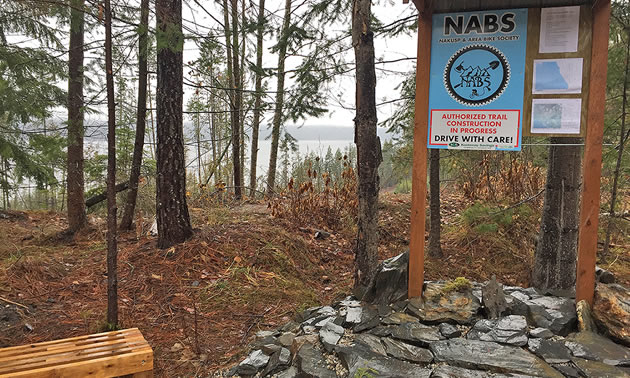 The Nakusp and Area Bike Society will add a wooden boardwalk to the Mount Abriel Trail Network Development’s Lake Trail