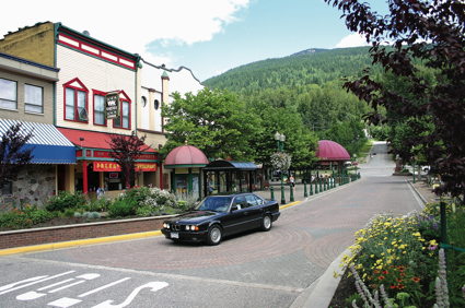 a photo of downtown Revelstoke