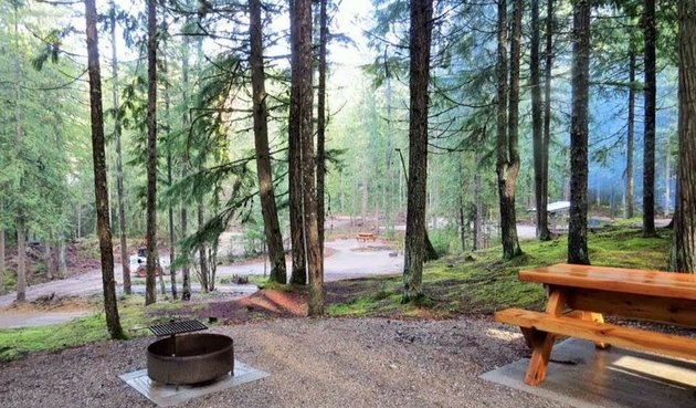 Slocan campground