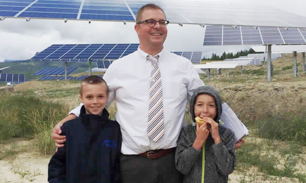 City of Kimberley CAO, Scott Sommerville, helped to bring the SunMine project into production.