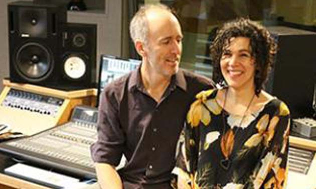 Don Macdonald (left) and Allison Girvan (right) create the sound of a 20-voice choir in the new release of choral music title breaTH. The 10-track album was recorded in the couple’s home studio in Nelson.