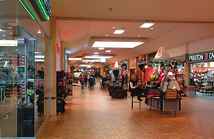 interior of a mall
