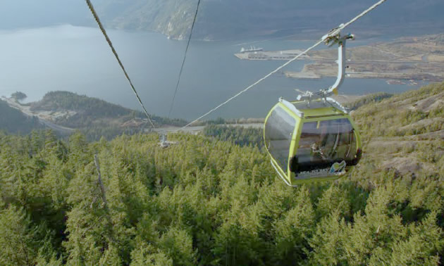 Scenic view of gondola. 