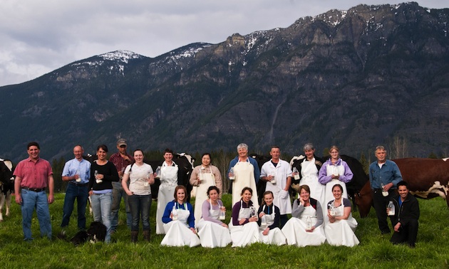 The staff at Kootenay Meadows