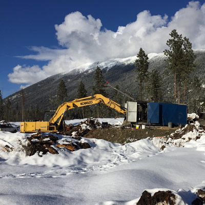 After months of planning this next drill hole, the team is now present in the Kootenays and ready to drill.