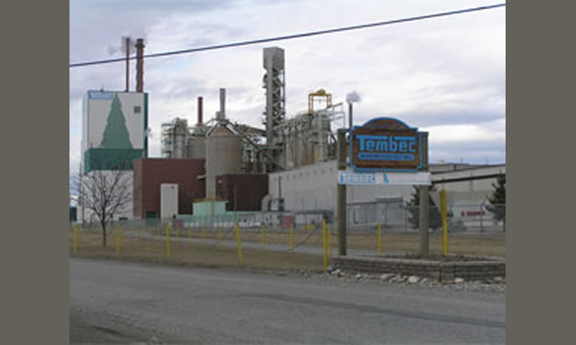 Photo of Skookumchuck pulp mill