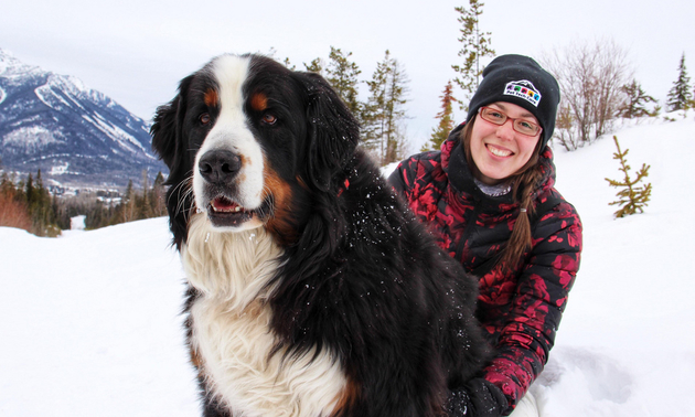 VAL LANTHIER,
owner
Pet Tech Care with her dog, Chief.