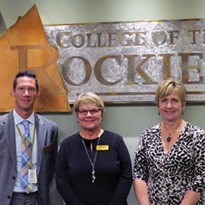 The College of the Rockies' Board of Governors is pleased to welcome newly appointed board member, Darryl Hyde; and election to the position of Chair, Wilda Schab; and Vice-Chair Krys Sykora. 