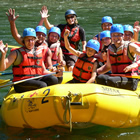 Photo of people in a raft