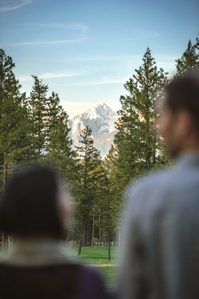 Views of Fisher Peak and the Rocky Mountains from the Woodlands at Wildstone properties. 