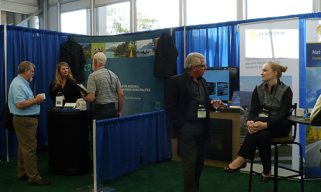 The fall UBCM convention in Victoria, British Columbia.